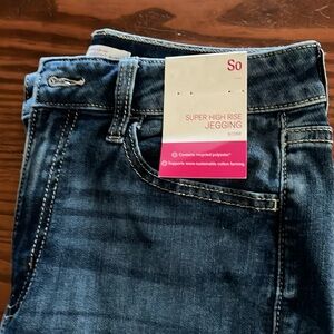 Brand New with Tags SO Super High Rise Jegging size 9/29W